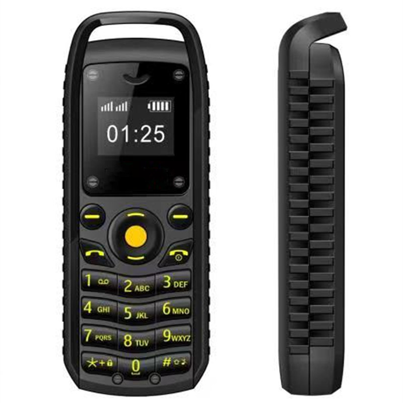 跨境手机 BM25 GSM 2G非智能机按键直板迷你挂耳式双卡学生小手机
