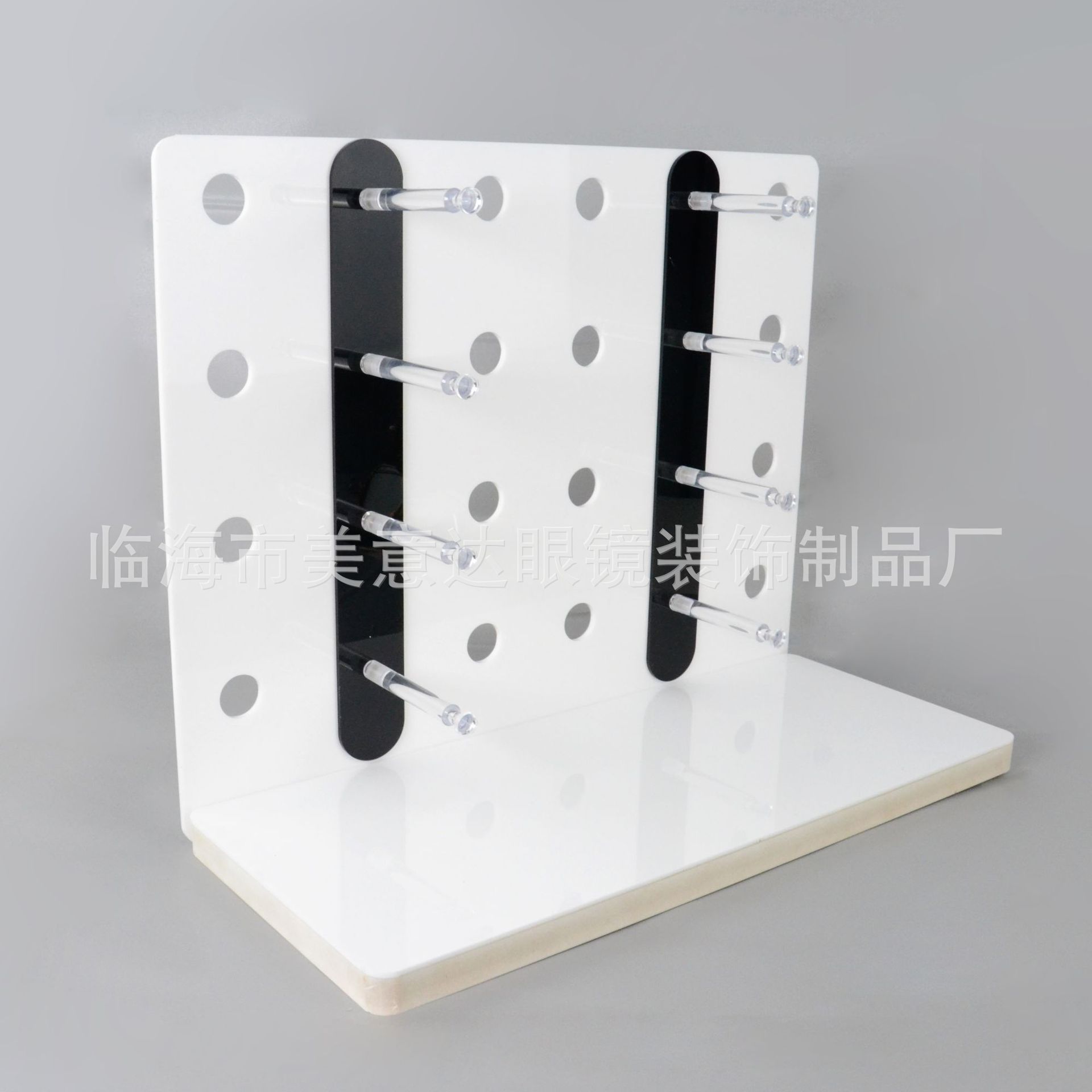 8 pairs of acrylic glasses display stands, sunglasses display props, glasses display stands Application Scenario