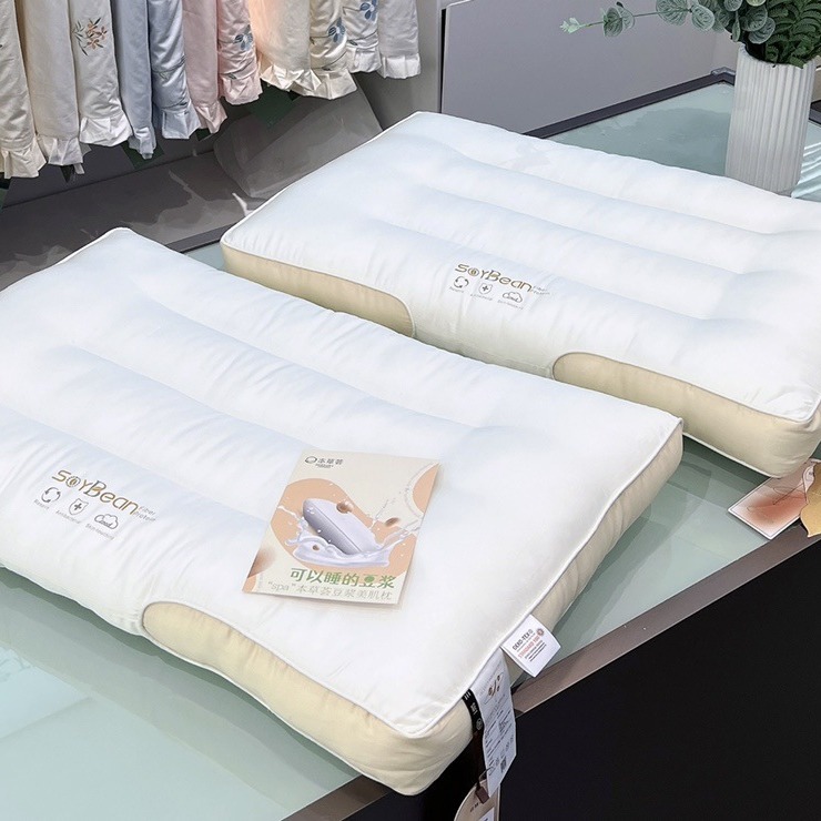 The "Soy Milk" SPA Herbal Gathering Soy Milk Beauty Pillow core, high appearance level, three-dimensional edge contrast color soft pillow Application Scenario