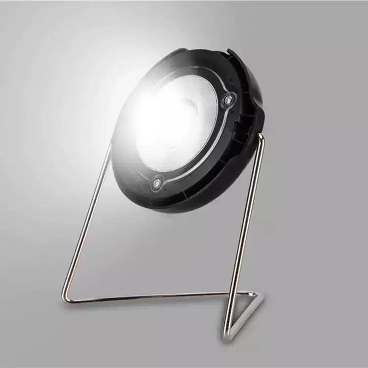 Multi-functional LED solar portable lamp, night light, emergency light, iron stand, portable outdoor camping flashlight Application Scenario