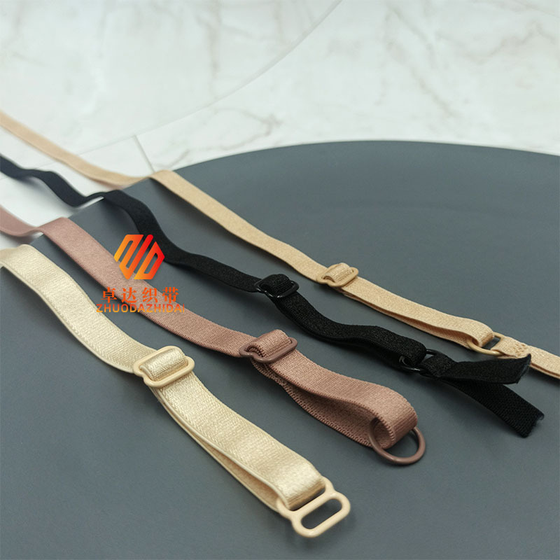 Manufacturers Direct Underwear Adjustment Belt Finished Shoulder Strap Buckle To Make Elastic Bra Accessories Sling Clothing Accessories details Picture