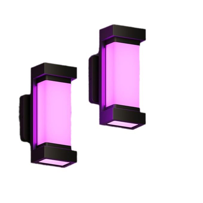 Cross-border Amazon outdoor wall lamps, waterproof LED, corridor, staircase, villa, courtyard, outdoor wall lamps, smart APP adjustment Item Picture