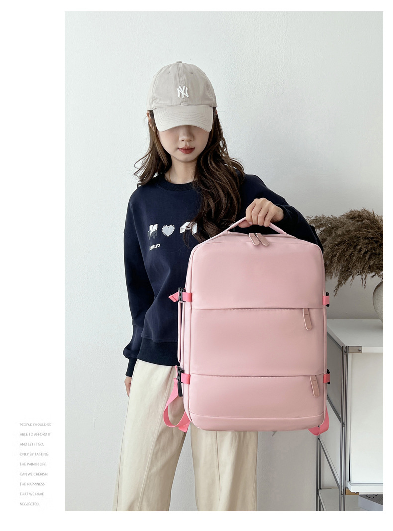 大容量休闲双肩包出差旅行背包干湿分离独立电脑背包详情30