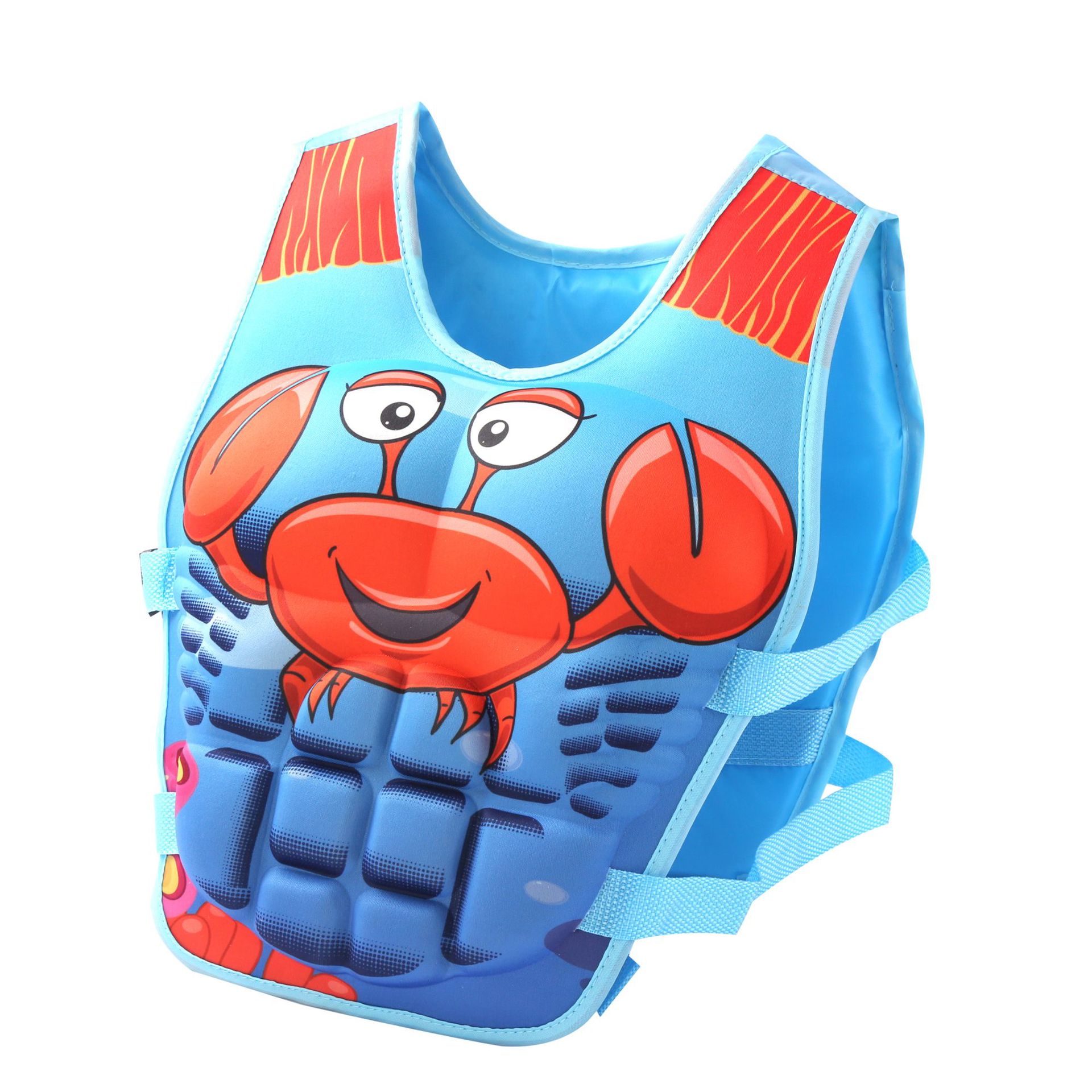 Cartoon Muscle Children's Lifejacket Hand Sleeve Baby Learn Swimming Clothes Buoyancy Clothes Children's Swimming Vest Item Picture