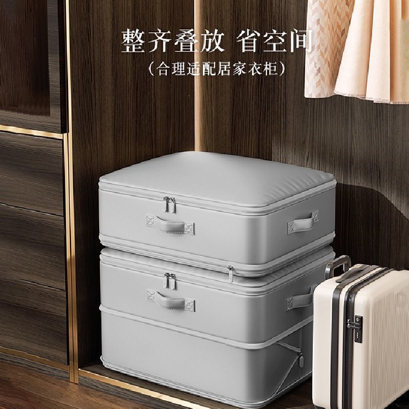Quilt storage bag, compressed bag, down jacket, special for dormitory clothes, super large capacity moving cotton quilt storage bag Specification image