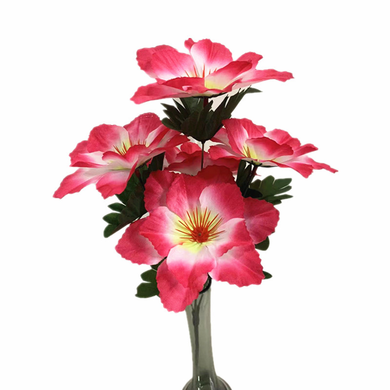 Qingming Festival tomb-sweeping flowers, artificial flowers for visiting graves, decorative items for worship, tombstone flowers, artificial chrysanthemums, plastic decorative bouquets details Picture
