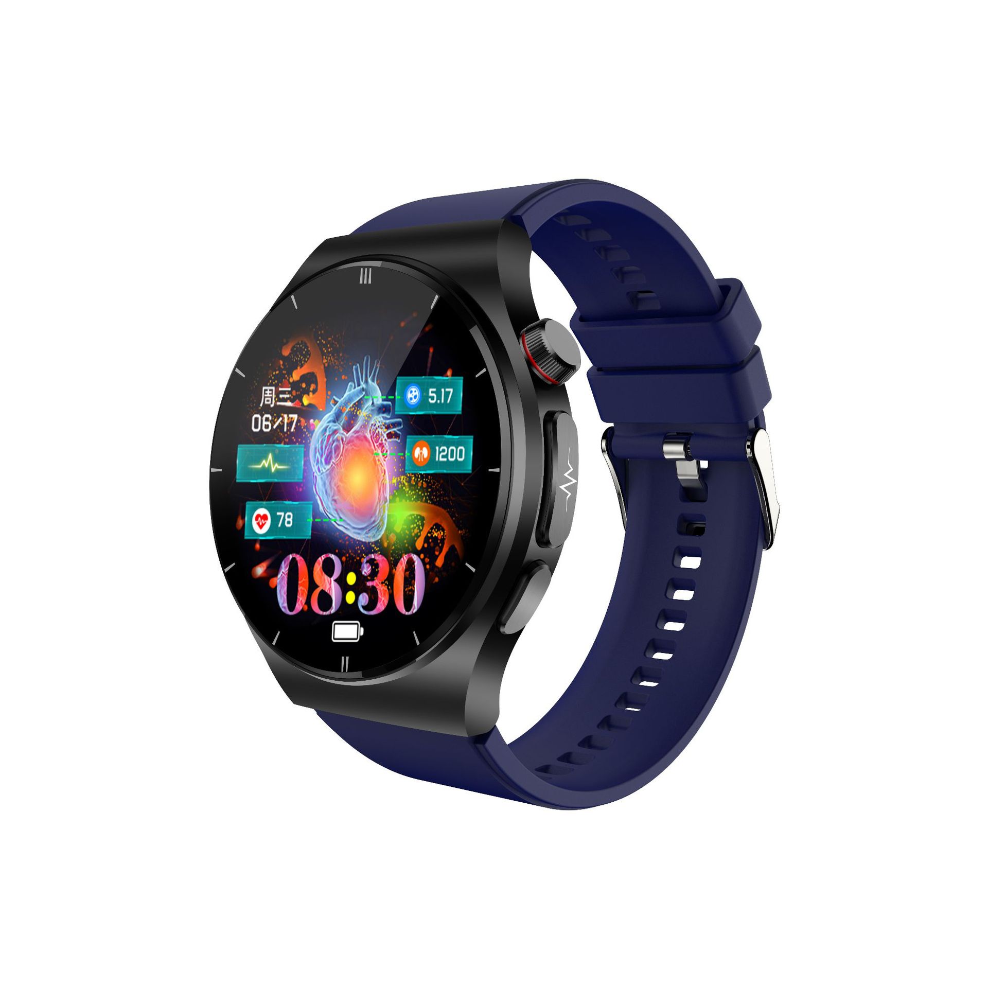 Smartwatch ET340 Bluetooth call heart rate, blood oxygen, blood pressure, sleep, step count, health monitoring, fitness wristband watch Specification image