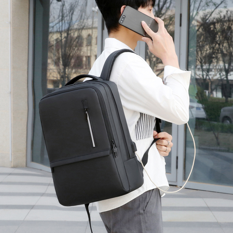 厂家直销跨境出差商务15.6英寸电脑双肩包通勤Computer backpack