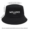 The new MLANO lettered fisherman's hat is simple, versatile and fashionable. It's a basin hat for men and women to go out in spring and summer. It's a double basin hat Application Scenario