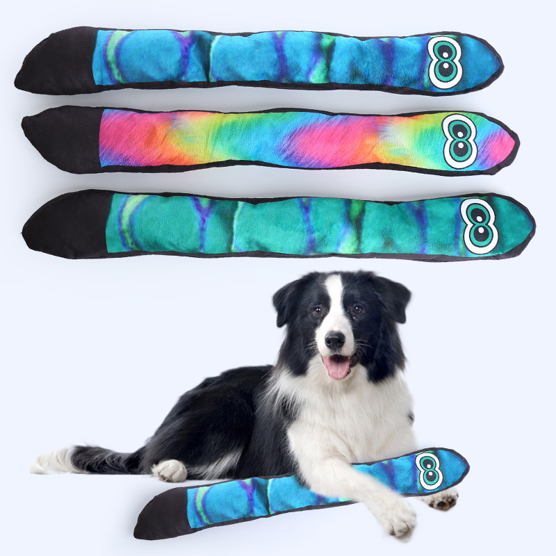 Wholesale Amazon's best-selling pet toys: Cobra plush, rattling paper dog toys, self-satisfying and biting dog toys