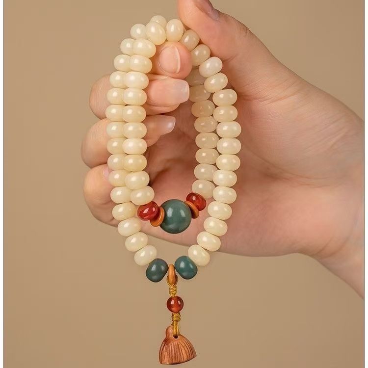 New Zen-inspired double-layer bracelet, a simple and elegant hand-held gift, a Bodhi bracelet for best friends and couples pic 6