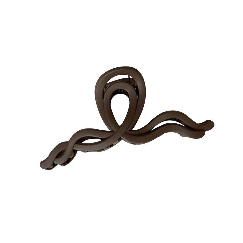 Large Maillard lines for women 2024, new high-end look, back of the head hair shark clip, hair clip, hair accessory clip Item Picture