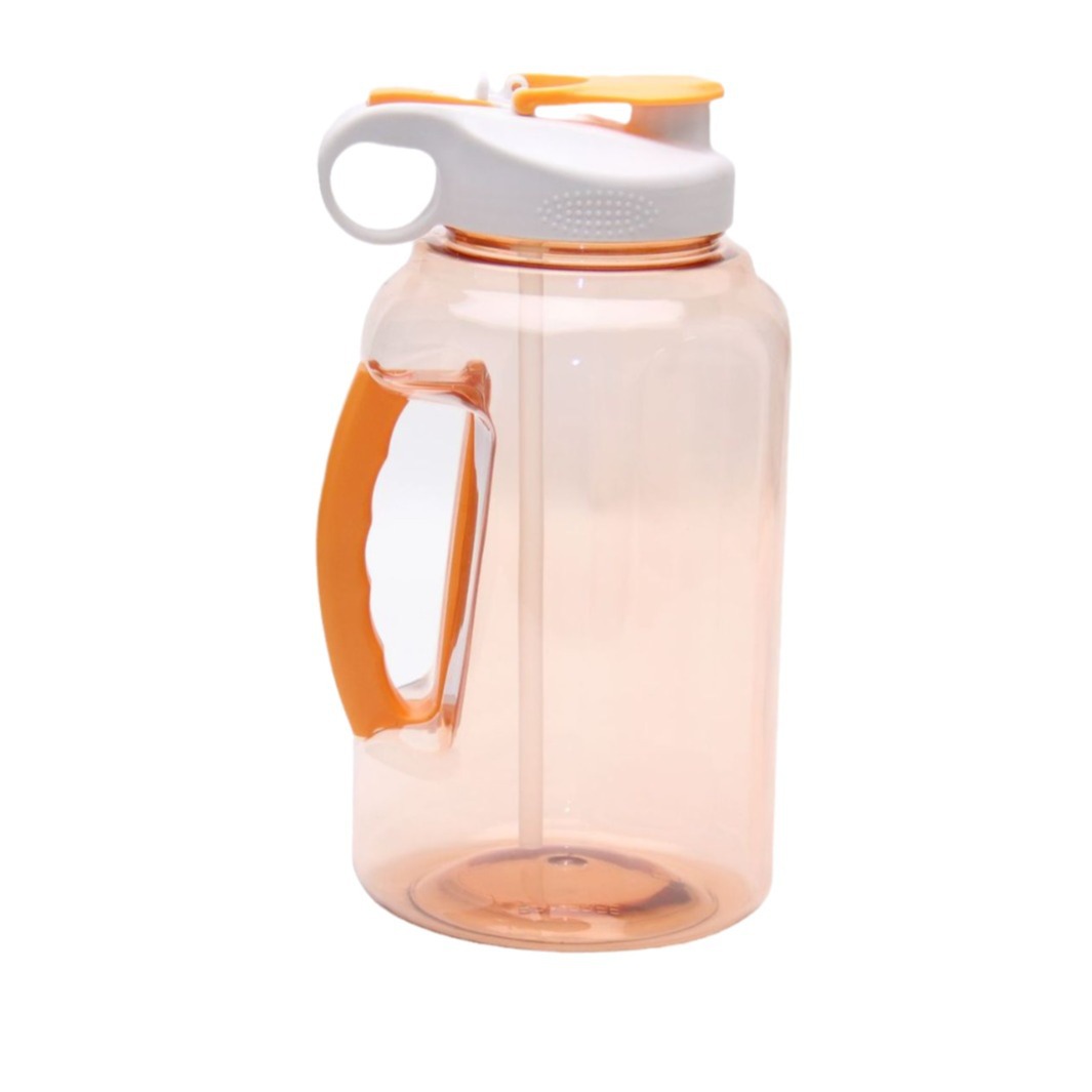 Factory direct sales, large-capacity double-drinking ton bucket outdoor sports water bottle, super capable sports water cup, new high appearance details Picture