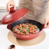 Tao Bao Wang clay Pot Stew pot household gas Chinese ceramic soup pot high-temperature resistant 煲仔饭 pot stone pot soup clay pot Item Picture