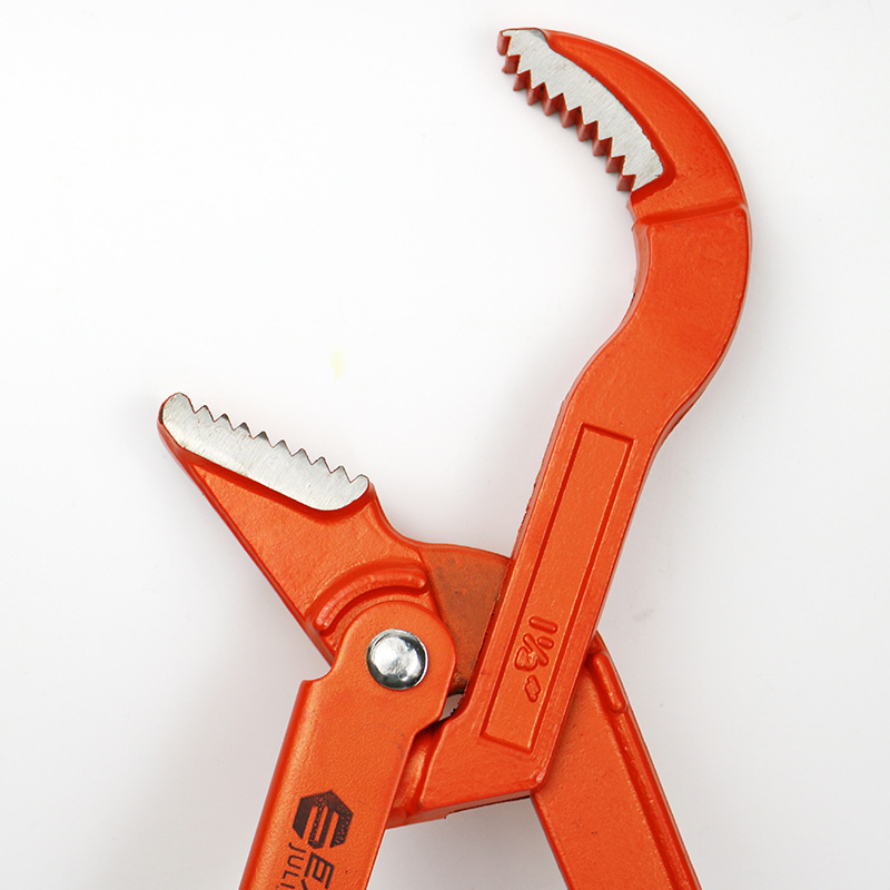 Juli Tools' eagle beak pipe wrenches, industrial-grade large opening throat wrenches, double-handled pipe wrenches for plumbing, heavy-duty water pipes Specification image