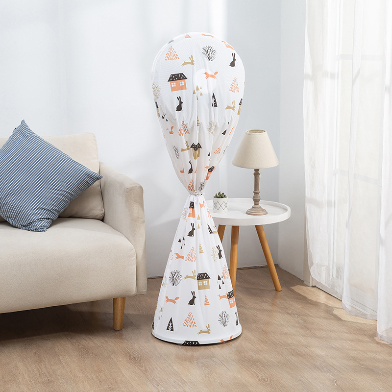 【 Chi Jia 】 Floor-standing fan cover dust cover, electric fan dust cover, household fan cover all-inclusive floor-standing Application Scenario