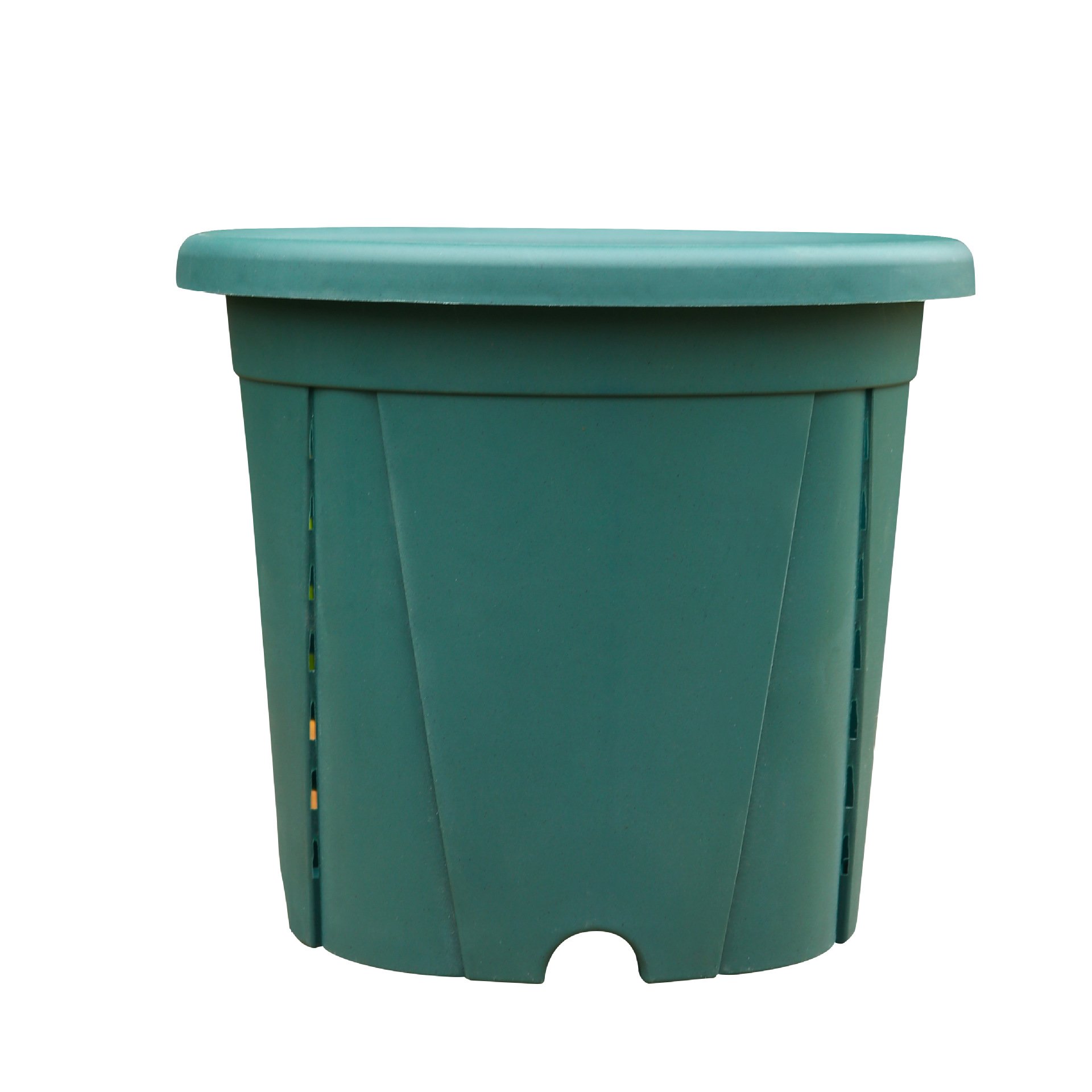 Balcony green mountain root control pot for horticultural flower cultivation and seedling raising, thickened breathable and water-permeable plastic flowerpot for rose and clematis cuttings Item Picture