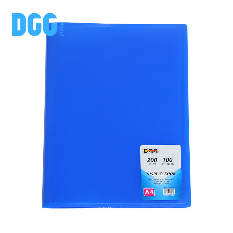 Cross-border creative A4 soft cover information book, student test paper storage bag with insert pages, multi-layer file bag, office stationery Item Picture