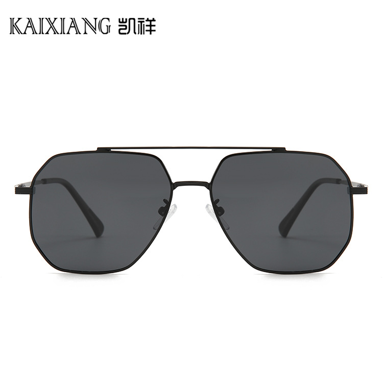 Classic retro metal polarized sunglasses of the same style as those for Xiaohongshu and Douyin live streaming, driving, fishing and UV protection sunglasses Specification image
