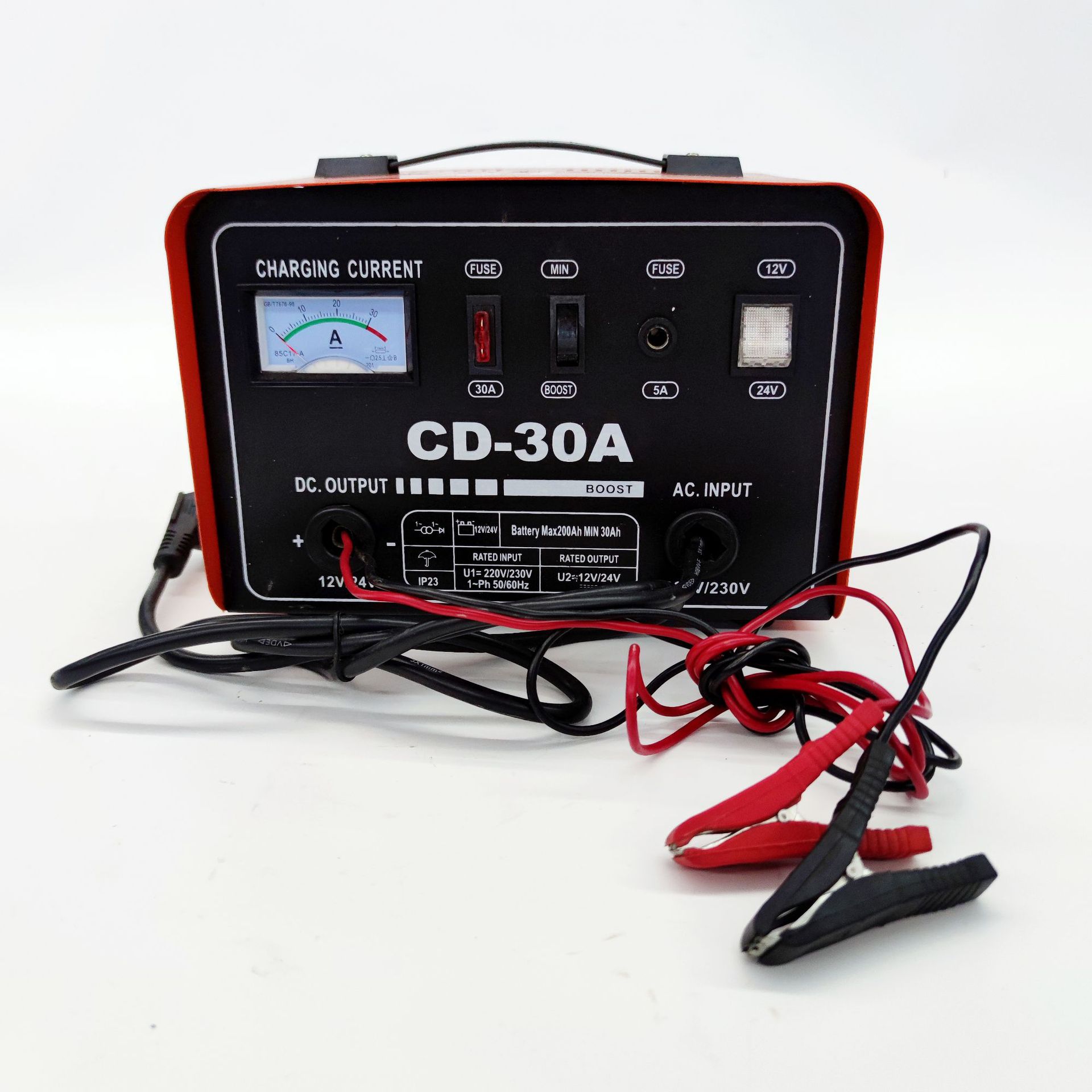 CD-20A/汽车电瓶充电/电源充电器白底实物图