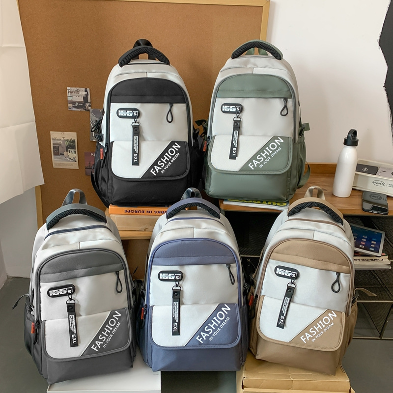 2025 New large-capacity Japanese-style simple backpack, a backpack for junior and senior high school students and teenage girls, with a high level of appearance Specification image