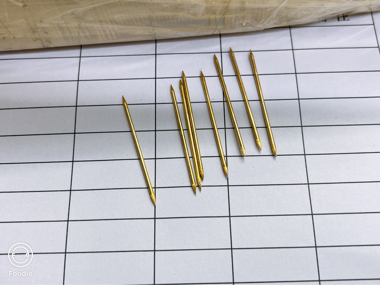 diy copper brooch with two-pointed pins, gold brooch, individual pins with two-pointed metal accessories Application Scenario