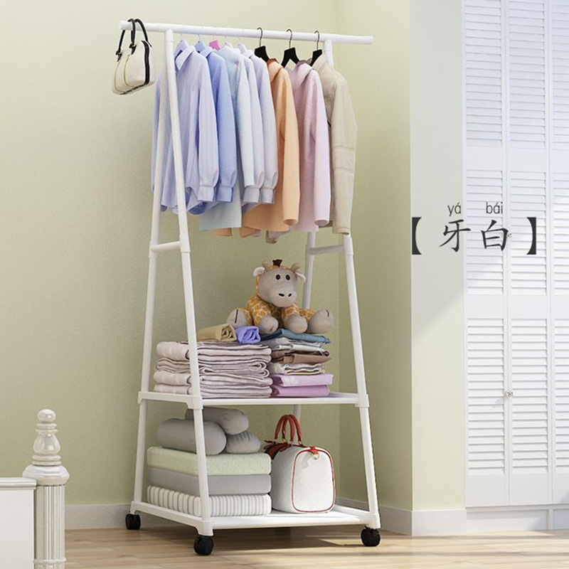 The manufacturer wholesals simple coat racks that can be moved for hanging clothes details Picture