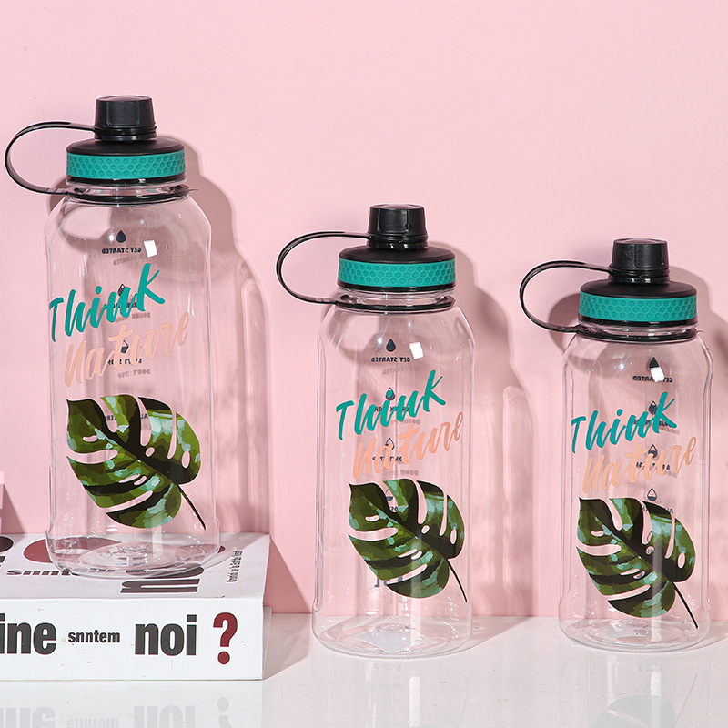 1500ml large-capacity plastic mouth cup, high-temperature resistant portable outdoor sports water cup, plastic cup, space cup with logo printing Application Scenario