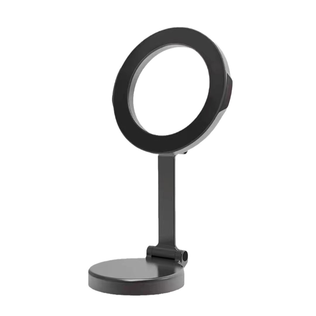 车载手机支架Magsafe超强磁锌合金属手机支架360°旋转3M粘贴磁力白底实物图