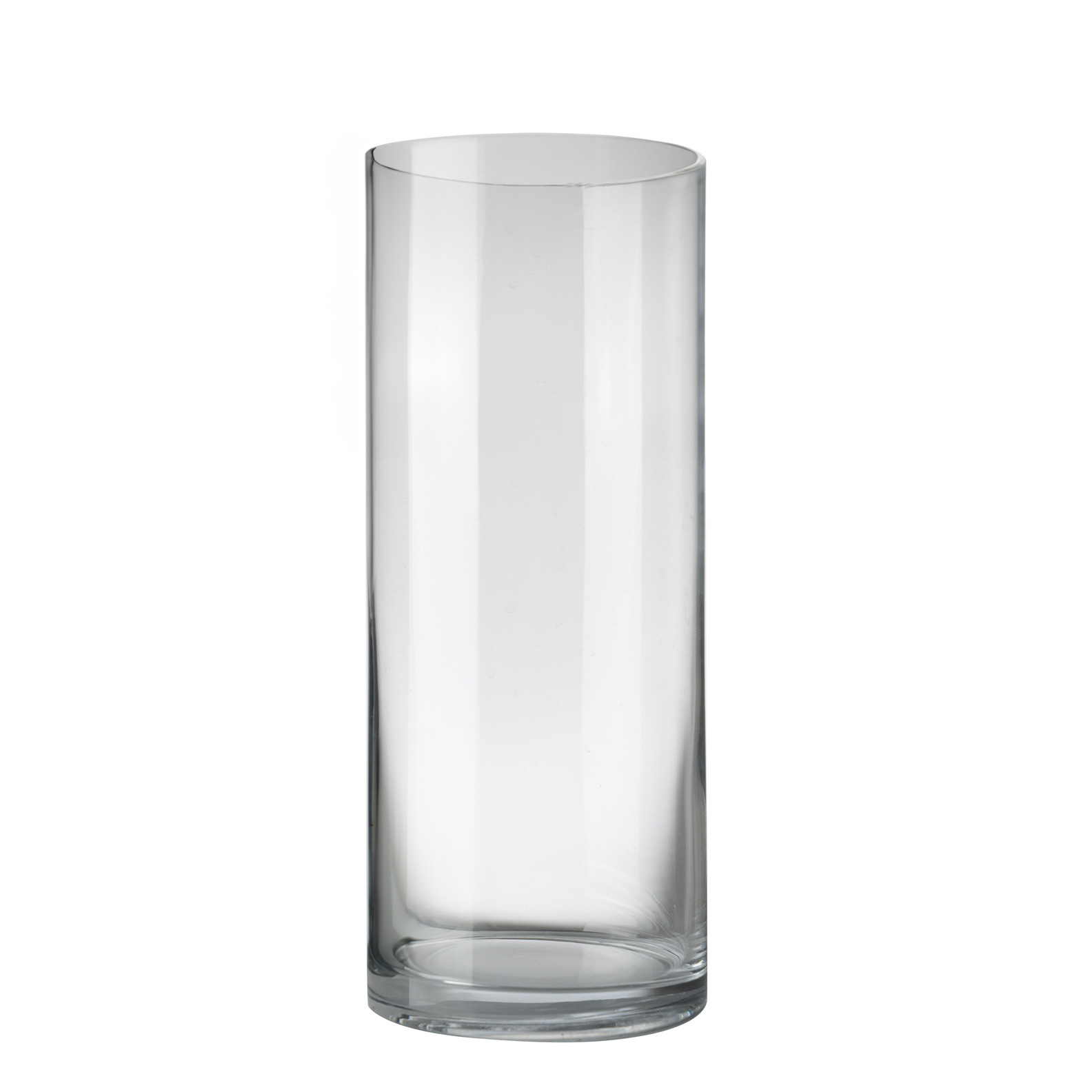 Large Transparent Straight Glass Vase Wholesale Living Room Floor Rich Bamboo Flowers Hydroponic Flower Decoration Ins Wind Item Picture