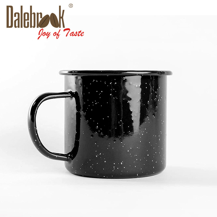 Dalebrook搪瓷水茶杯 户外复古创意马克杯卷边杯加厚杯子详情图4