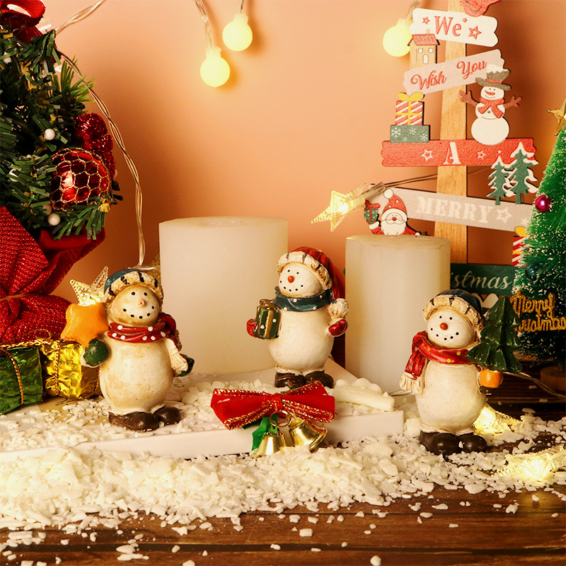 制品diy圣诞节摆件滴胶模具圣诞树雪人装饰硅胶模具跨境专供产品图