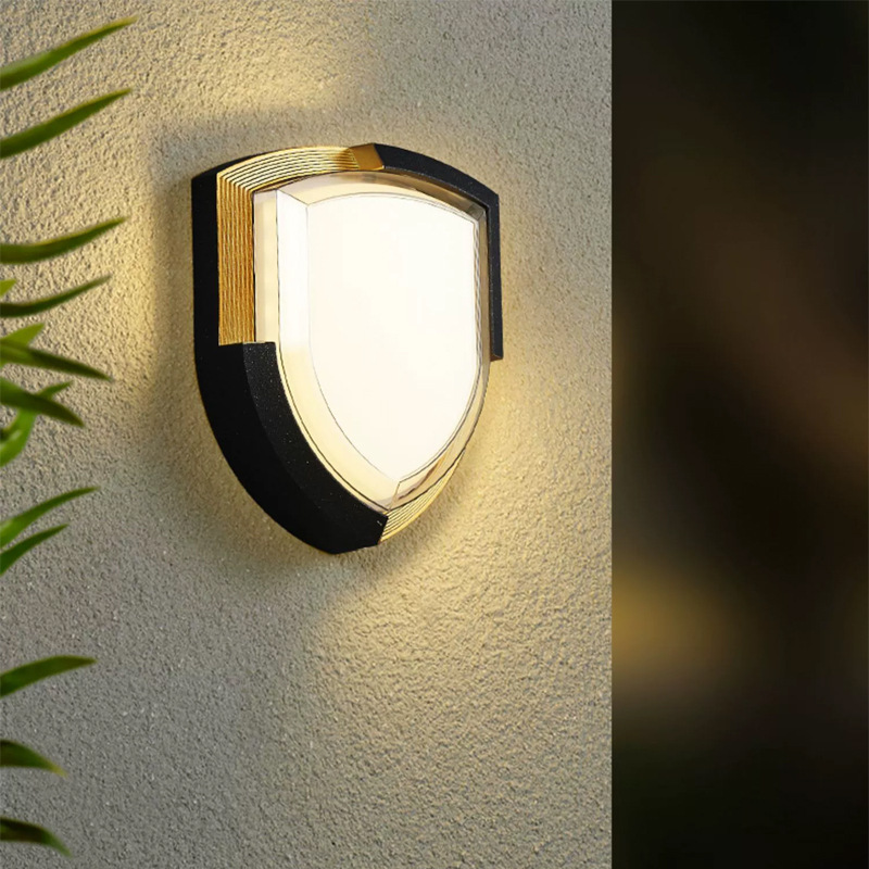 Led Geometric Shape Wall Lamp Diamond Shape Wall Lamp Outdoor Courtyard Wall Lamp Modern Villa Wall Lamp Geometric Shape Waterproof Outdoor Wall Lamp Oval Wall Lamp Application Scenario