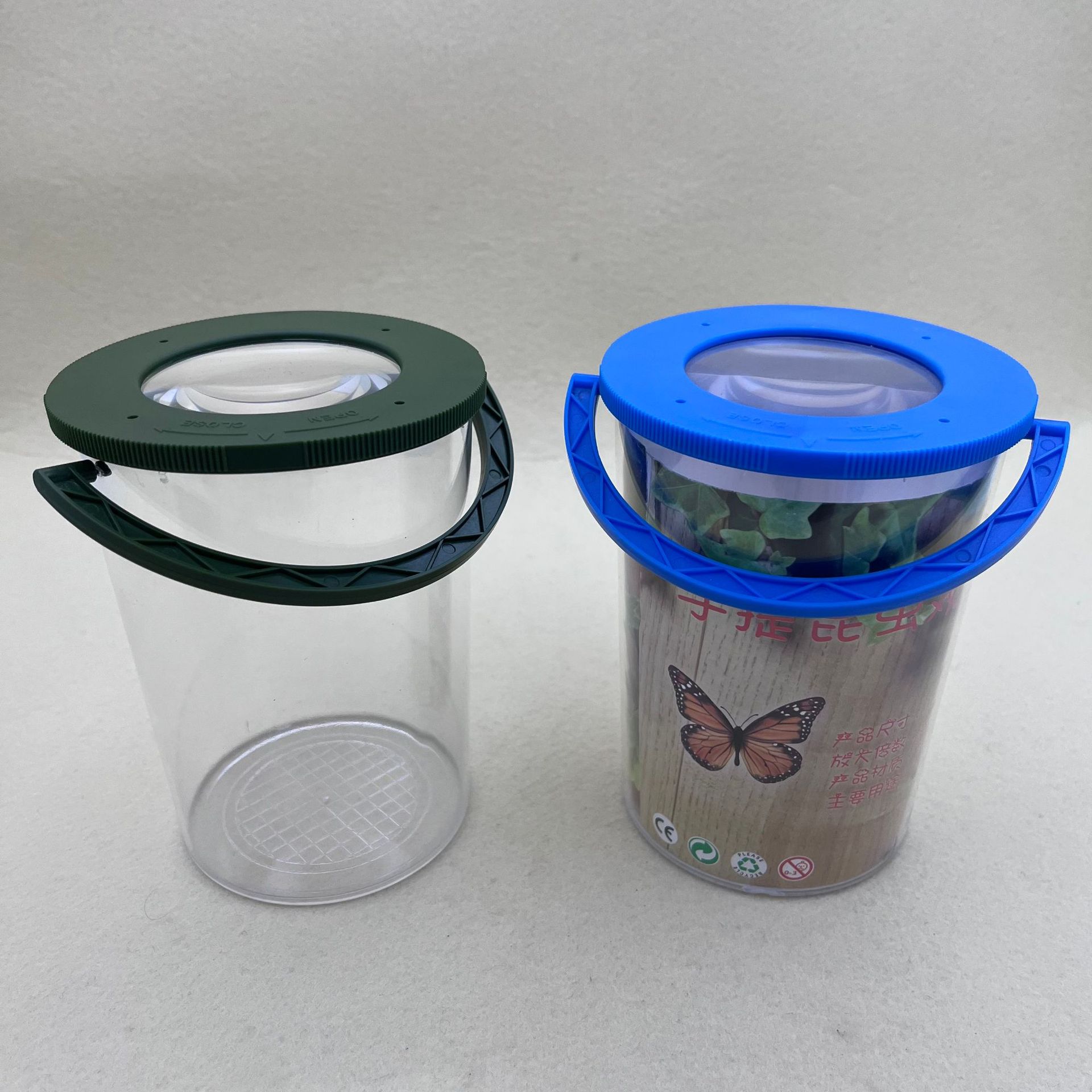 New cross-border insect observation bucket, insect observation box, insect breeding box, large bucket-shaped magnifying glass Item Picture