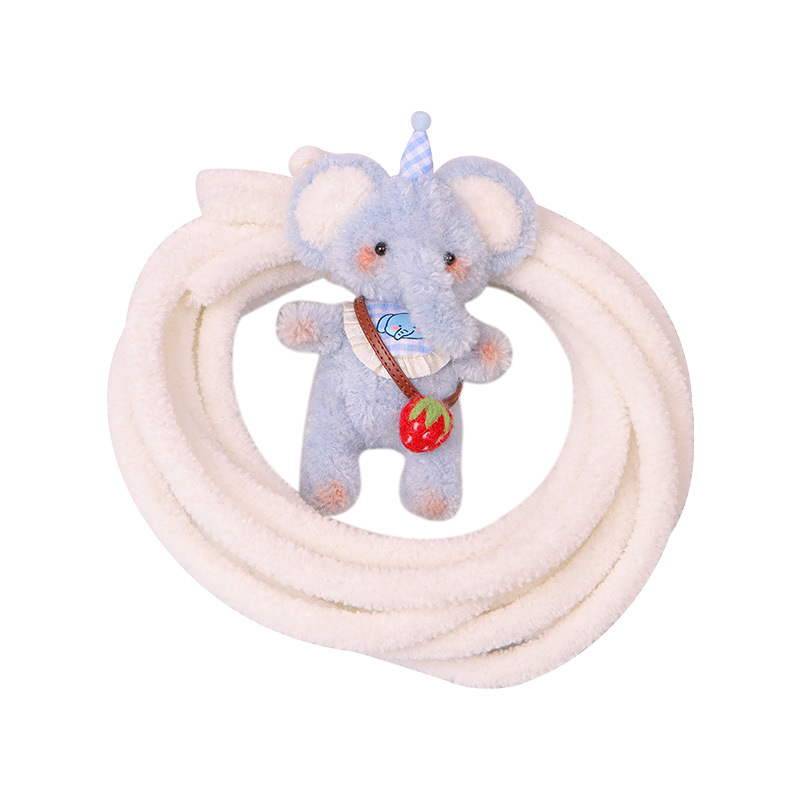 9mm super-dense plush twisted stick, plush root, colored plush strips, handmade diy puppy dragon doll material direct supply from the manufacturer Item Picture