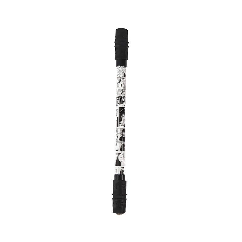 Yqiduo Cartoon Black And White Revolving Pen Special Cartoon Student Stationery Revolving Pen Stress Relief Gift Pen Signature Pen Item Picture