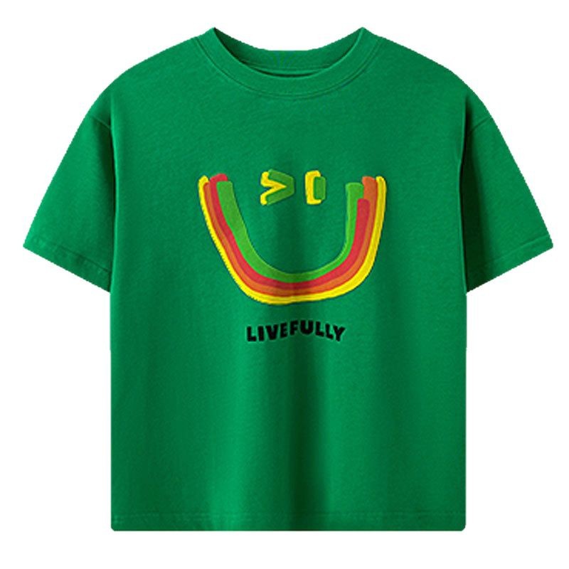 Children's clothing, boys' T-shirts, short-sleeved summer wear, cool and trendy brand, children's streetwear, cool and stylish, big and medium-sized kids, baby half-sleeved tops, trendy Item Picture