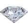 水晶玻璃摆件/水晶钻石/水晶钻石白底实物图
