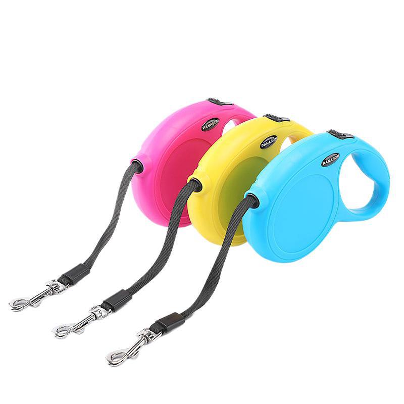 5-meter pet dog automatic telescopic leash, Teddy Corgi outdoor dog leash, dog walking leash Item Picture