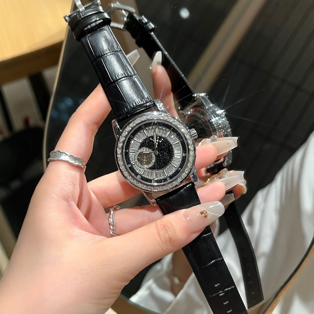 Swiss brand's new genuine tourbillon skeletonized fully automatic mechanical timekeeping wristwatch with water resistance for men Specification image