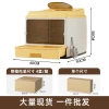 Extra-large fully enclosed cat litter box drawer, double-door upgraded cat toilet, super spacious, worry-free, odor-proof and leak-proof Specification image