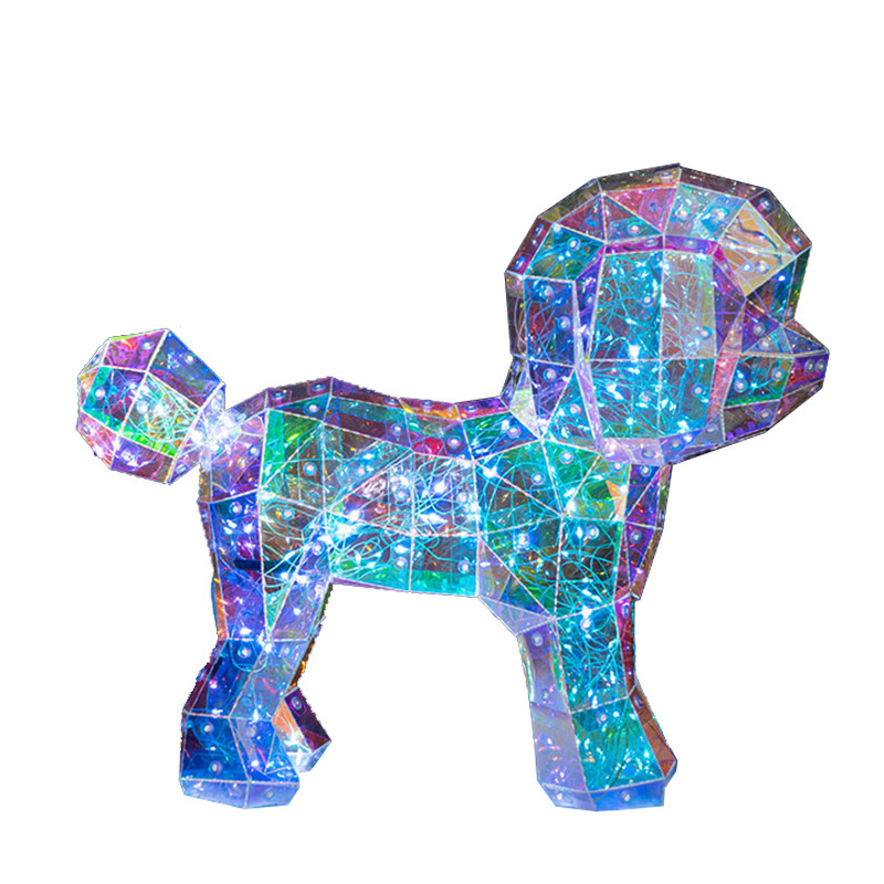 Net Red Hand Creative Night Light Graduation Gift Magic Cute Dog Modeling Light Bedroom Decoration Night Light Decoration Item Picture