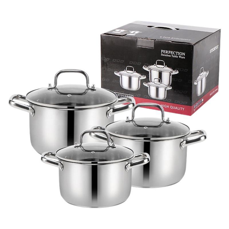 厨具不锈钢锅/煎锅套锅/砂锅砂锅/墨西哥/商用炉灶白底实物图