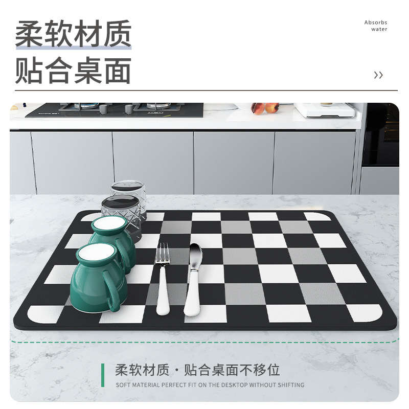 硅藻泥地垫/地垫/防吸水地垫/宠物地垫/浴室地垫细节图
