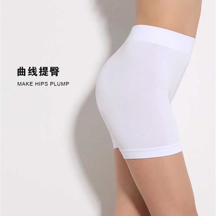 Fábrica de suministro directo sin costuras fat sister pantalones de cinco partes pantalones de tres partes pantalones de seguridad boxer leggings mujeres bragas en stock al por mayor Specification image