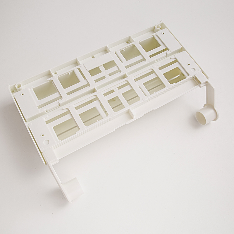 Tissue holder, cling film holder, cutter, roll paper three-layer rack, storage rack, no need for drilling, creative storage wonder details Picture