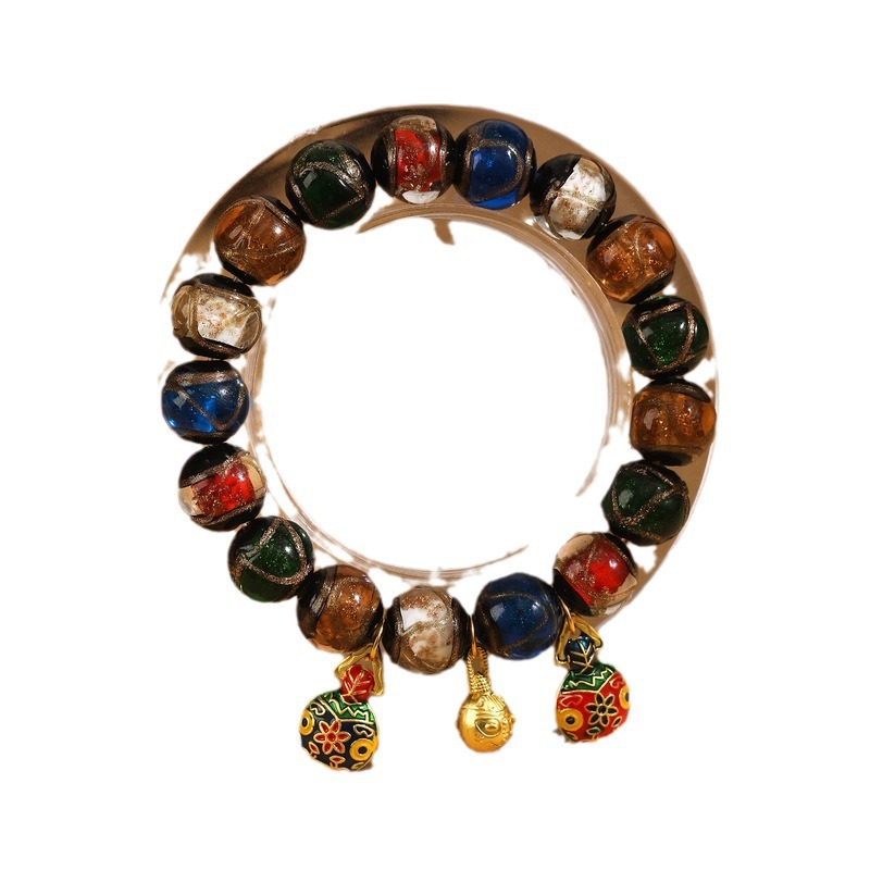 手串/文玩/佛珠/文玩手串/猴头手串白底实物图