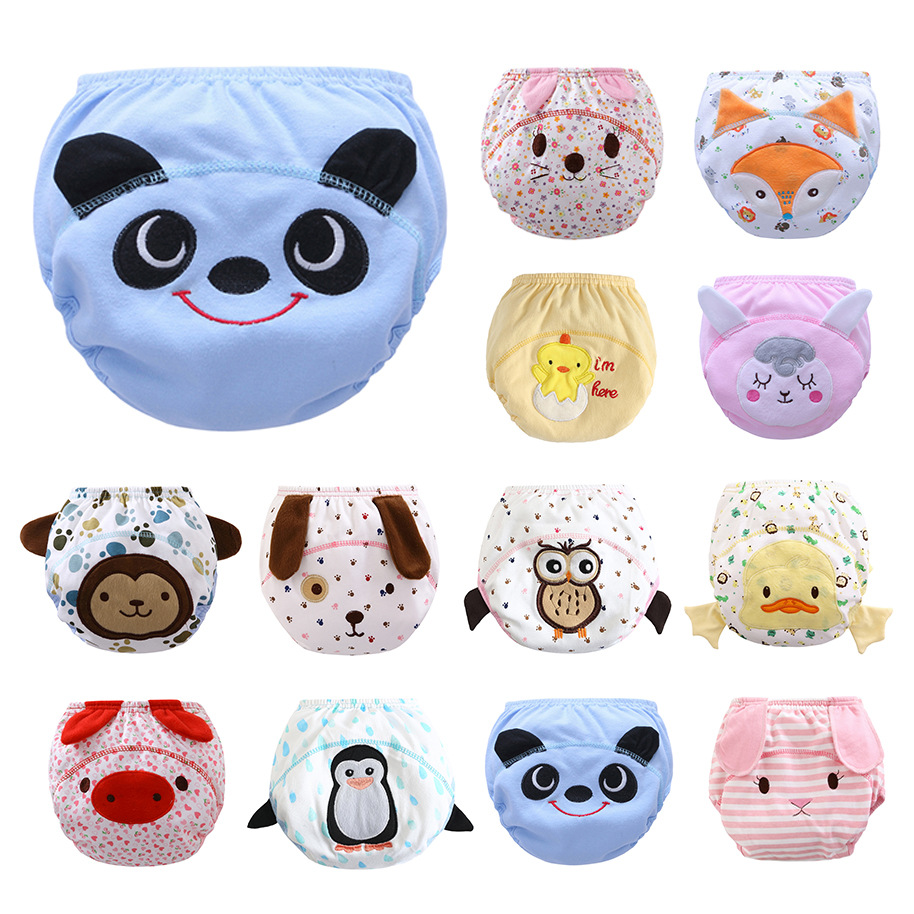 Lesbian pants new style cloth diaper three layer learning pants training pants diaper pants full figure