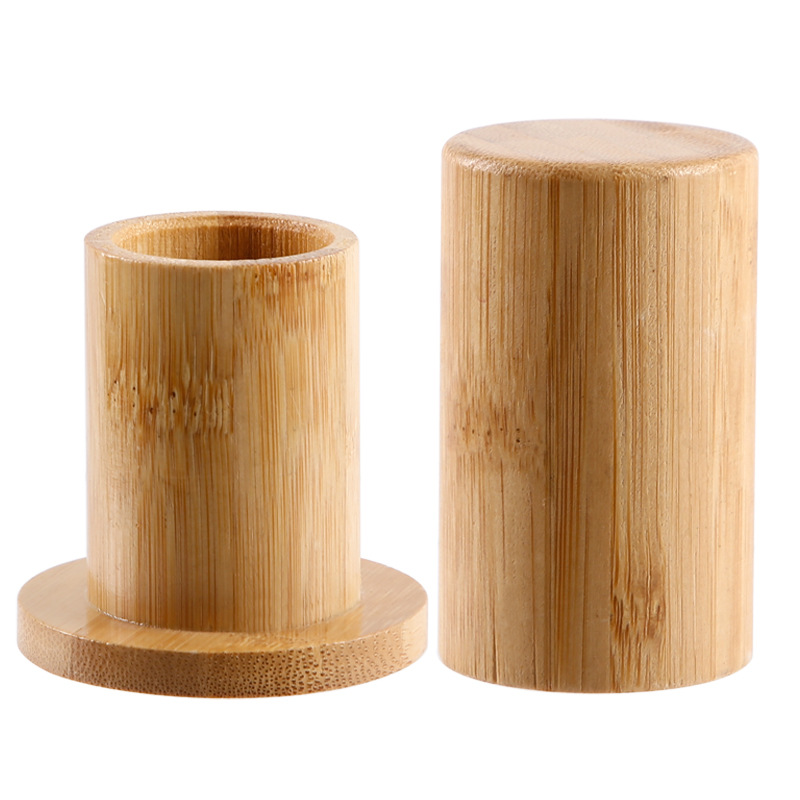 Bamboo Toothpick Box Toothpick Can Toothpick Holder Storage Box Restaurant Toothpick Box Wholesale Can Print Logo Item Picture