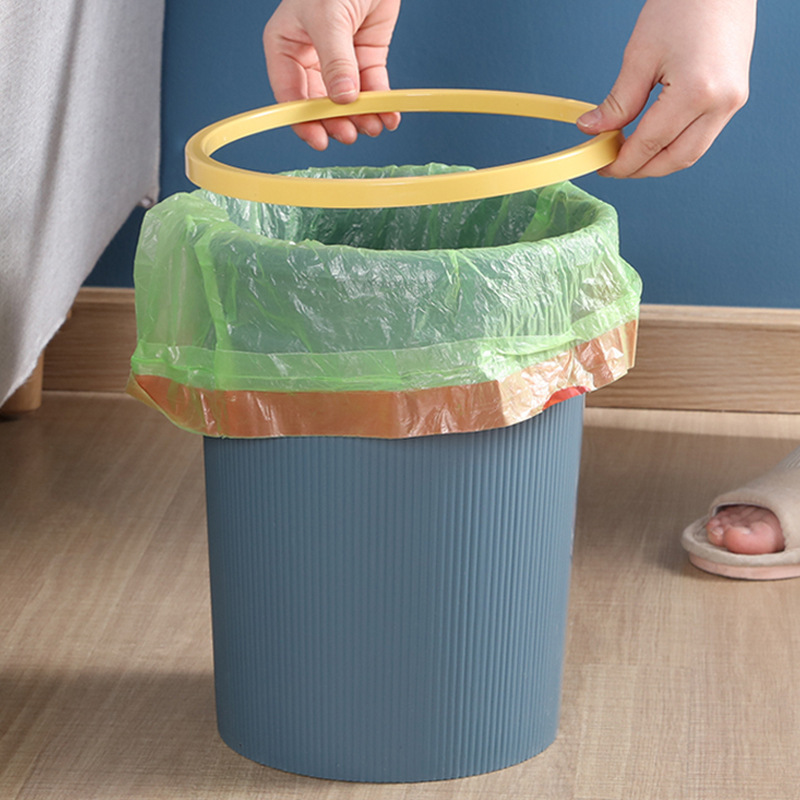 塑料方形垃圾桶 家用创意大号卫生间厨房压圈垃圾桶 客厅垃圾篓垃圾筐详情图3